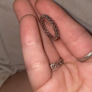 Pandora linked love ring